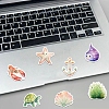 50Pcs PVC Waterproof Stickers PW-WG3EAEB-01-4