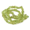 Raw Rough Natural Peridot Beads Strands G-M453-C02-3