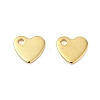 304 Stainless Steel Charms X-STAS-Q112-G-1