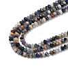 Natural Sodalite Beads Strands G-G189-C02-02-4