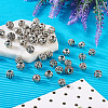 66pcs 11 style Tibetan Style Alloy European Beads FIND-TA0001-98-5