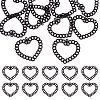 10Pcs Spray Painted Alloy Pendants FIND-TA0010-47C-1