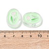 Transparent Acrylic Enamel Beads LS-OACR-N130-023-02-3