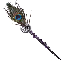 Feather Amethyst Magic Wand PW-WG27908-04