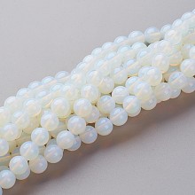 16 inch long Opalite Loose Beads X-GSR8mmC081