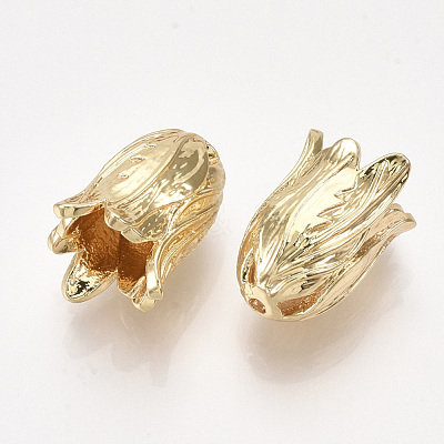 Brass Bead Cap KK-S348-397-1