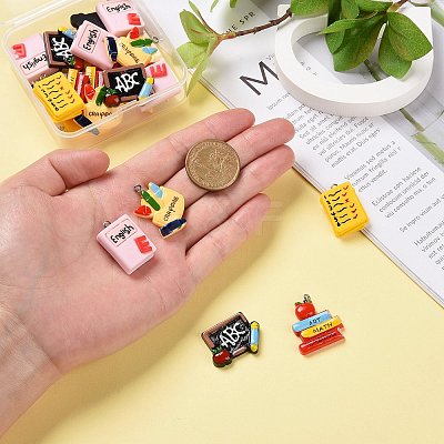 Resin Pendants RESI-SC0001-43-1