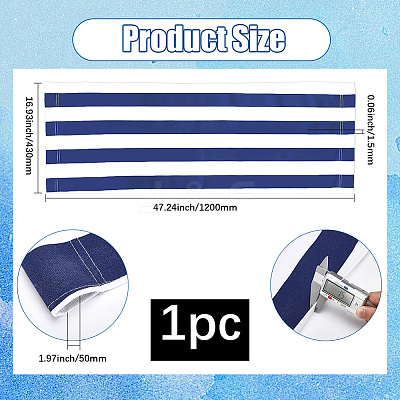 1Pc Chair Canvas Cloth AJEW-GF0012-03A-02-1