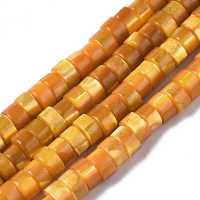 Natural Trochus Shell Beads Strands SHEL-S278-027F-1