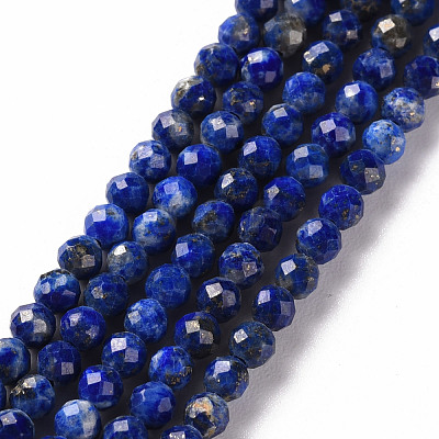 Natural Lapis Lazuli Beads Strands X-G-S362-112B-1
