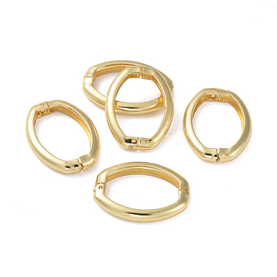 Brass Shortener Clasps ZIRC-G160-07G-1