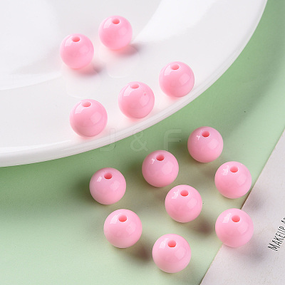 Opaque Acrylic Beads X-MACR-S370-C12mm-A01-1