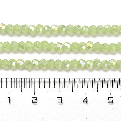 Imitation Jade Glass Beads Stands EGLA-A035-J3mm-B01-1