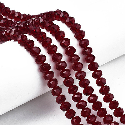 Glass Beads Strands EGLA-A034-T1mm-D32-1