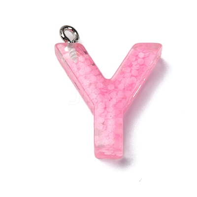 Luminous Resin Pendants RESI-I059-Y01-1