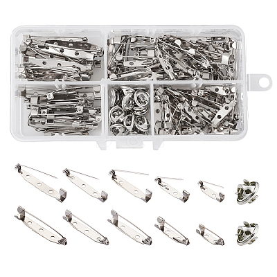 Iron Brooch Findings IFIN-TA0001-27P-1