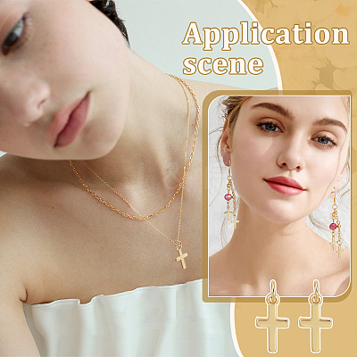 12Pcs Brass Pendants KK-BC0014-80G-1