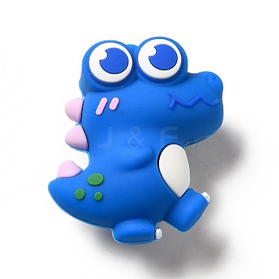 Big Eye Dinosaur Shape PVC Pendants KY-E012-07B-1