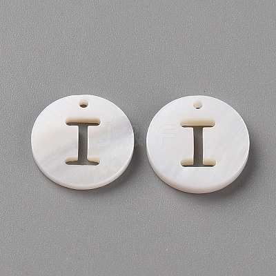 Natural Freshwater Shell Pendants LS-SHEL-Q311-008I-1