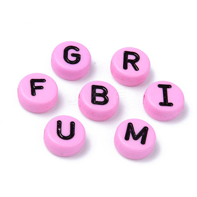 Opaque Acrylic Beads MACR-S273-50F-1
