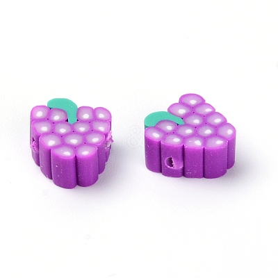 Handmade Polymer Clay Beads CLAY-WH0004-02-1