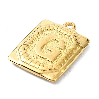 Ion Plating(IP) 304 Stainless Steel Pendants STAS-U033-01G-G-1