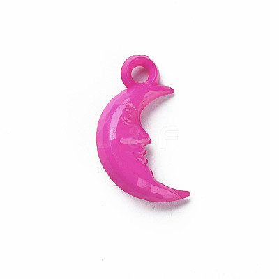 Opaque Acrylic Pendants MACR-N013-032-B01-1