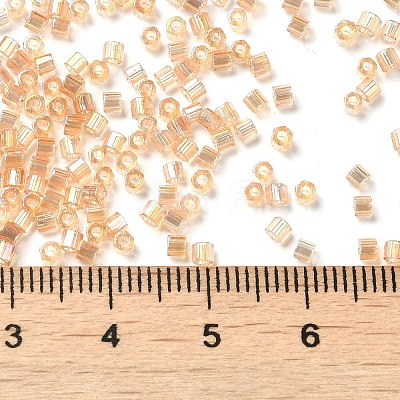 Transparent Colours AB Glass Seed Beads SEED-S042-19B-05-1