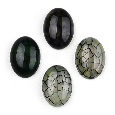 Natural Agate Cabochons X-G-S330-15G-1