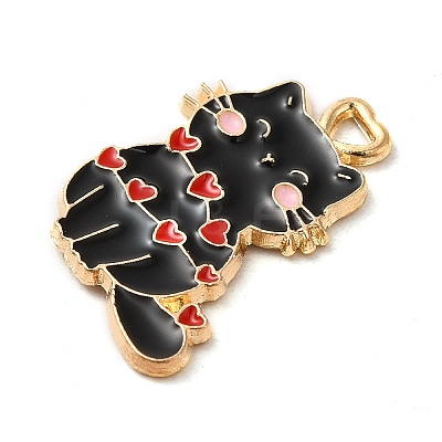 Alloy Enamel Pendants ENAM-Q507-13B-1