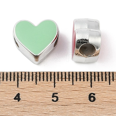 CCB Plastic European Beads CCB-D278-07-1