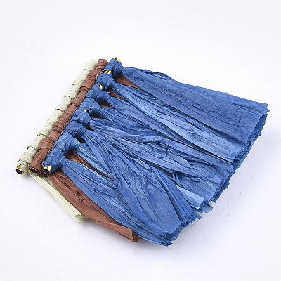 Raffia Tassel Pendant Decoration FIND-T023-13-1
