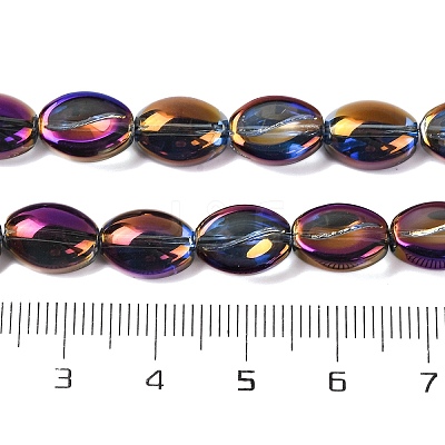 Electroplate Glass Beads Strands EGLA-B005-01A-FR03-1