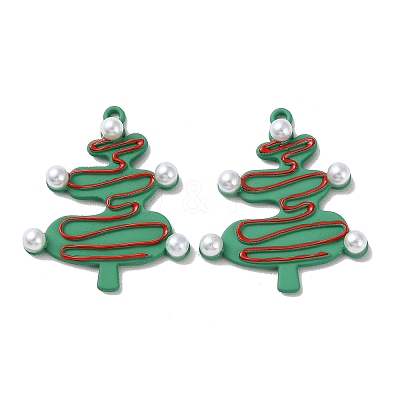 Spray Painted Alloy Pendants PALLOY-M215-13B-01-1