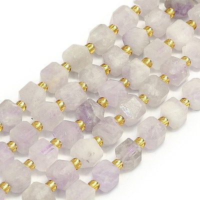 Natural Mauve Jade Beads Strands G-I376-D14-01-1