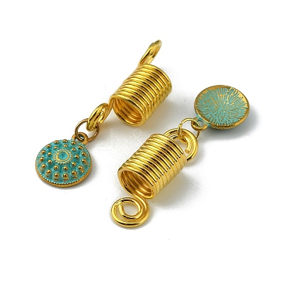 Alloy Dreadlocks Beads OHAR-WH0031-02C-1