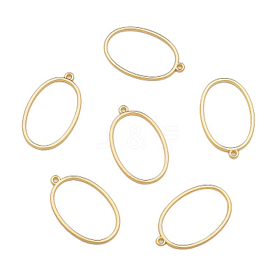 Alloy Open Back Bezel Pendants X-PALLOY-T085-08LG-1