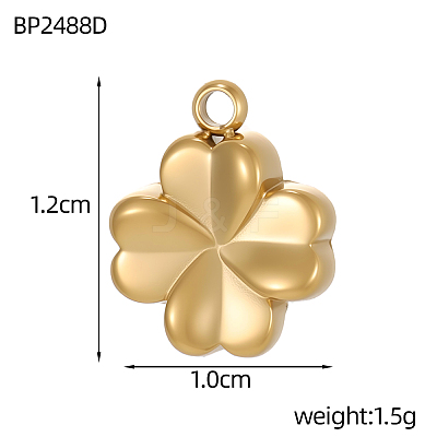 304 Stainless Steel Charms STAS-OY009-67G-1