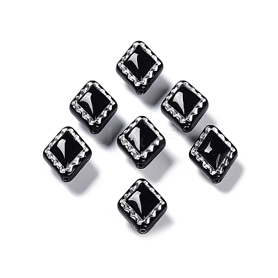Opaque Acrylic Beads OACR-G016-10-1