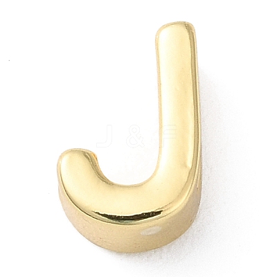Rack Plating Brass Slide Charms KK-M254-15G-J-1