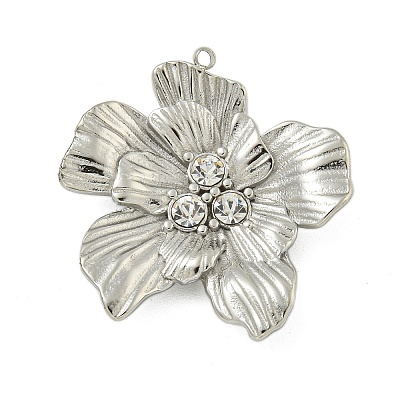 304 Stainless Steel Pendants STAS-L022-438P-01-1