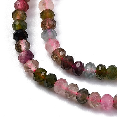 Natural Tourmaline Beads Strands G-B130-B01-01-1