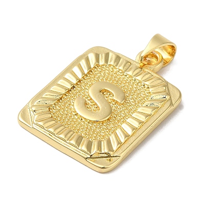 Rack Plating Brass Pendants KK-B092-42G-S-1
