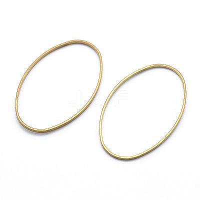 Brass Linking Rings KK-P119-22C-RS-1