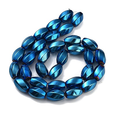 Synthetic Non-magnetic Hematite Beads Strands G-P545-G02-01-1