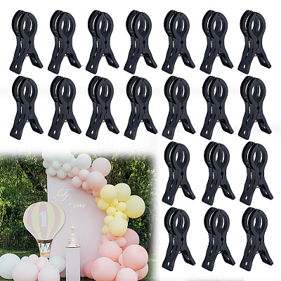20Pcs ABS Plastic Clothes Drying Clip AJEW-WH0410-190B-1