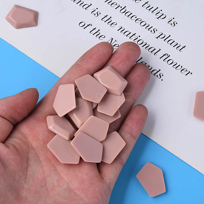 Opaque Acrylic Cabochons MACR-S373-142-A14-1