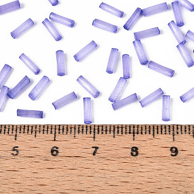 Glass Bugle Beads X-SEED-N007-28C-1