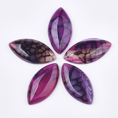 Natural Brazilian Agate Cabochons G-S349-24B-1