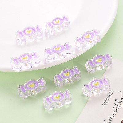 Transparent Acrylic Beads MACR-S374-05A-01-1